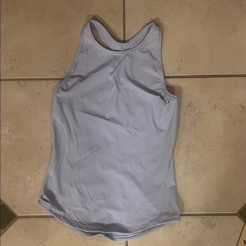 lululemon Light Blue Tank Top